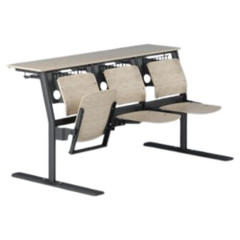 Amphi 3-Seater Chairs And Table