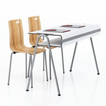 Werzalit Student 2-Seater table