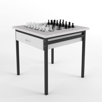 Decorative Checkered Table